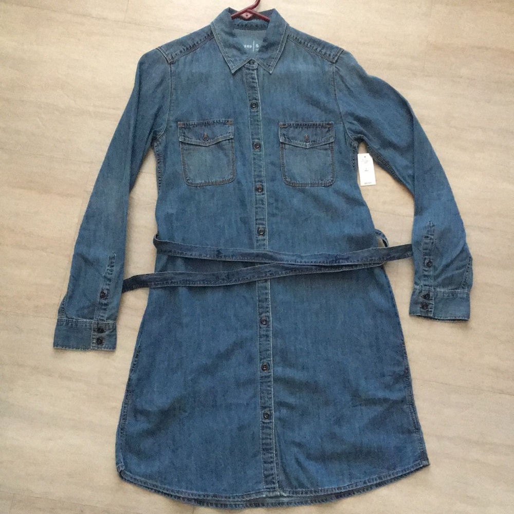 GAP Blue jean dress